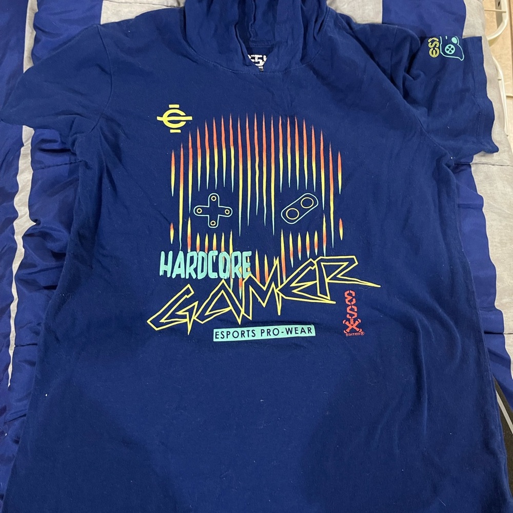 Hardcore Gamer Esports Pro-Wear Blue T-Shirt